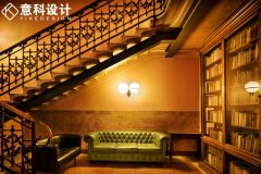 上海高檔別墅設(shè)計(jì)_書柜隔斷如何設(shè)計(jì)