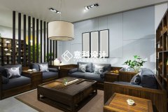 上海別墅設(shè)計(jì)_中式客廳裝修如何省錢